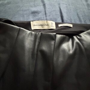 Abercrombie M Vegan Leather Pants